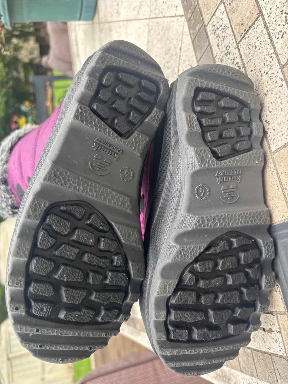 Kamik Kids Purple and Pink Insulated Snow Boots